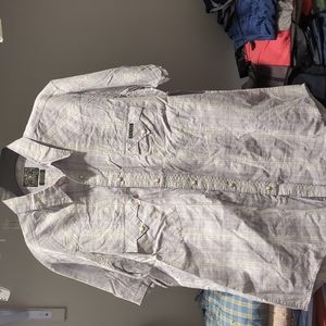 Lucky Jeans Button Snaps casual shirt xl